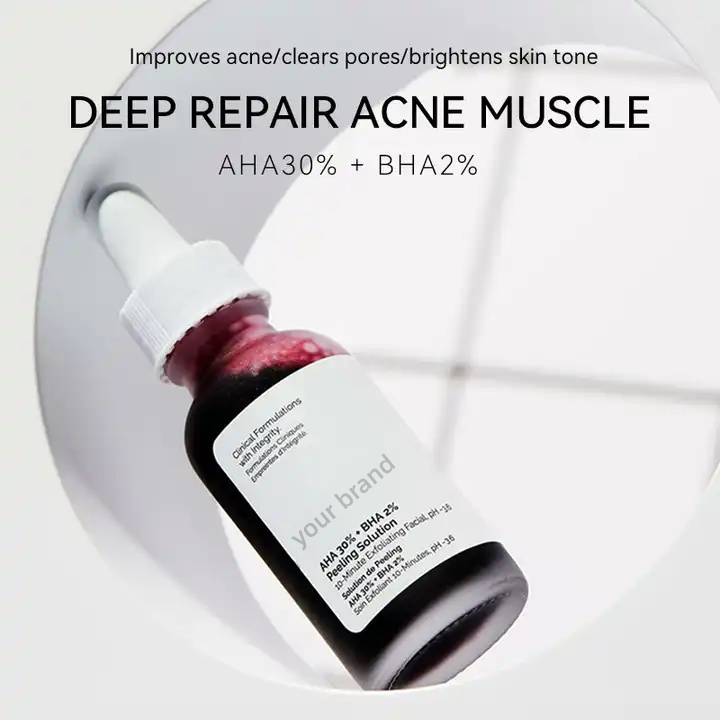 AHA BHA Peeling Solution for Anti-acne Exfoliating