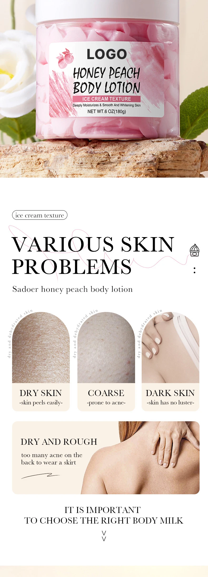 ice cream butter body lotion 