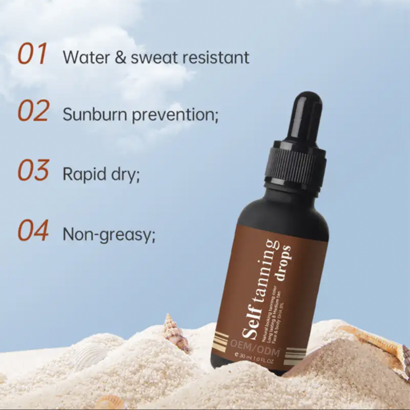 Self tanning drop-medium