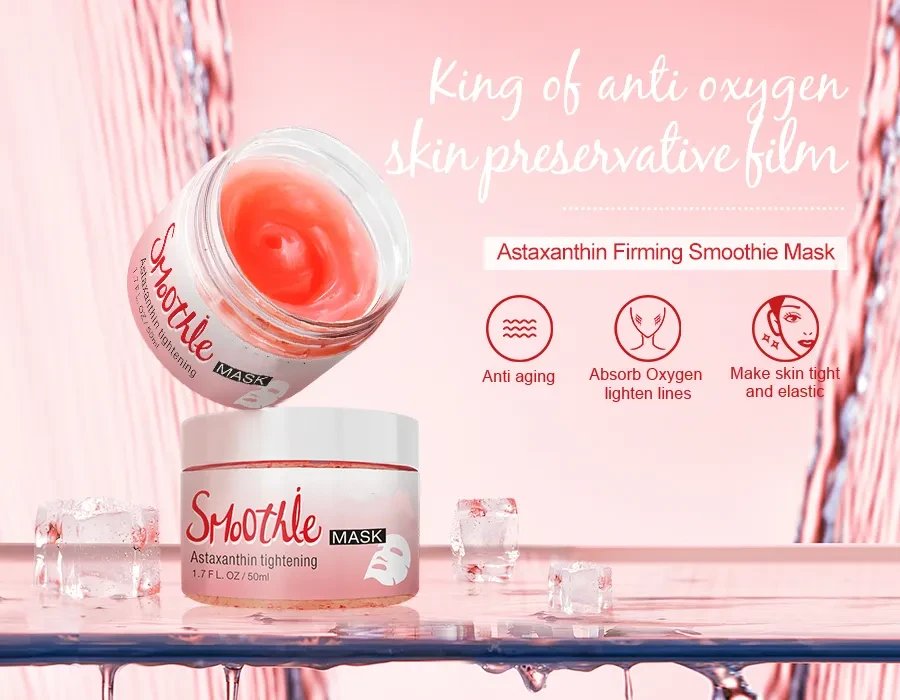 Astaxanthin jelly mask