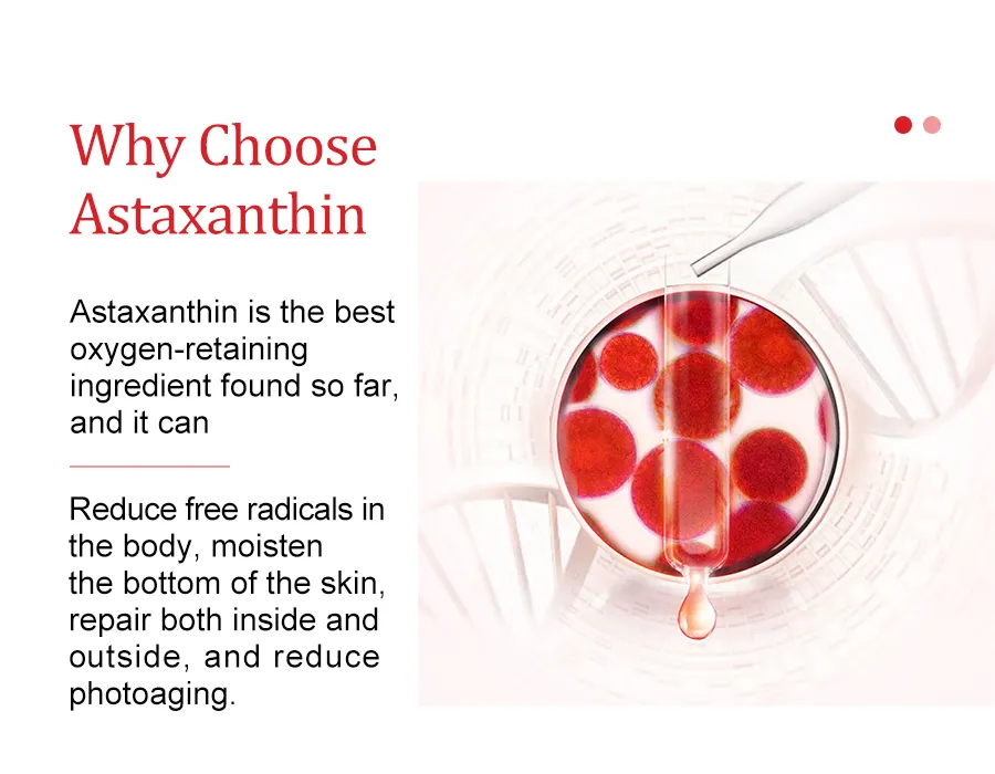 Astaxanthin jelly mask