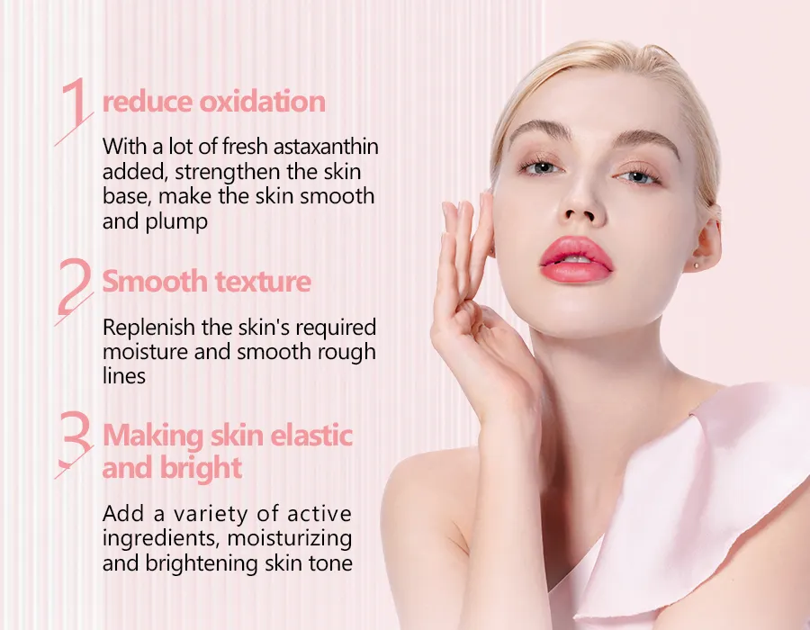 Astaxanthin jelly mask