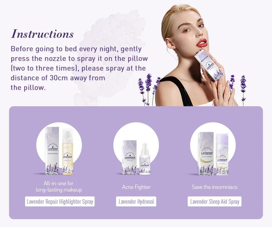 Lavender Sleep Aiding Spray