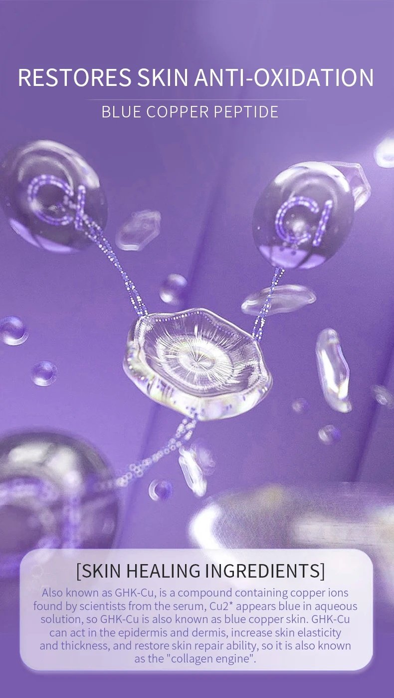 blue copper peptide serum