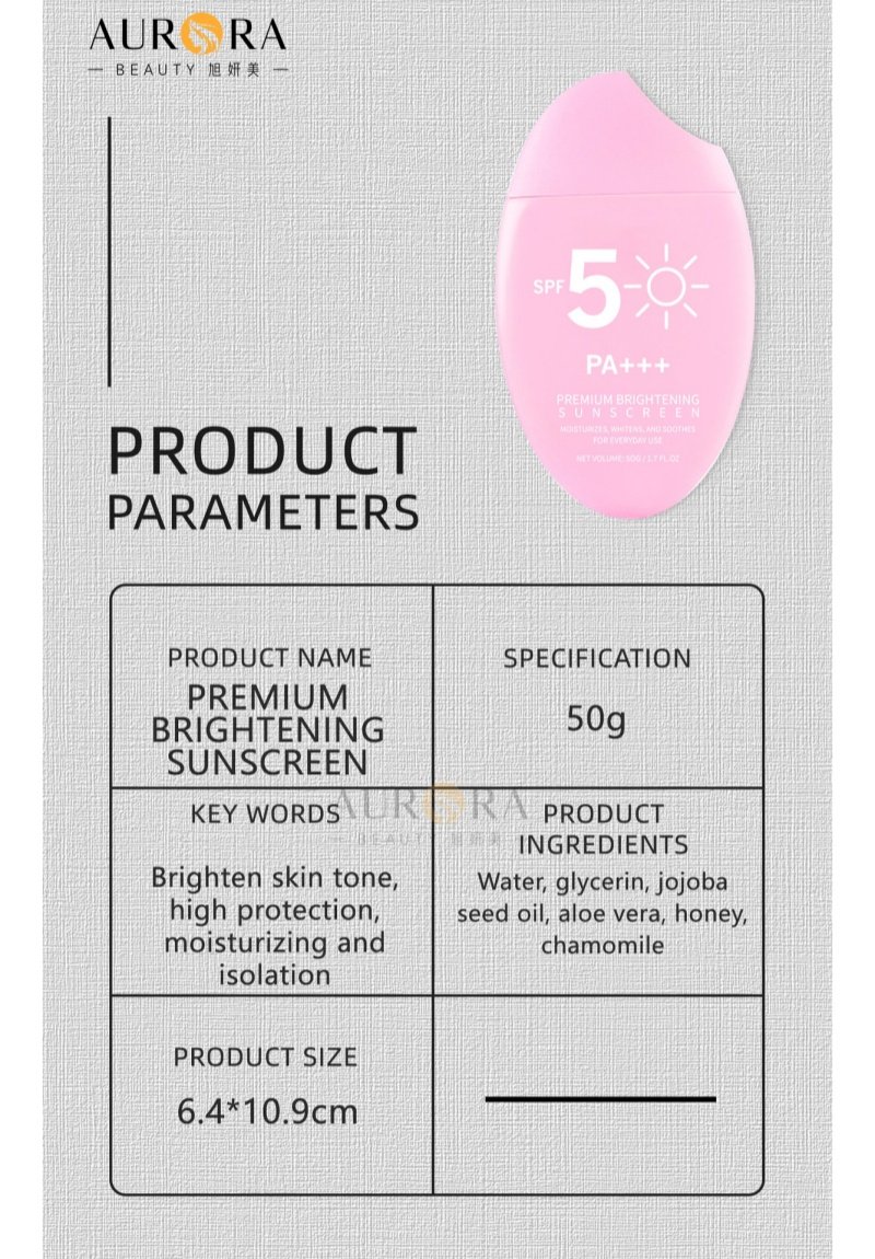 Premiun Brightening Sunscreen 50g