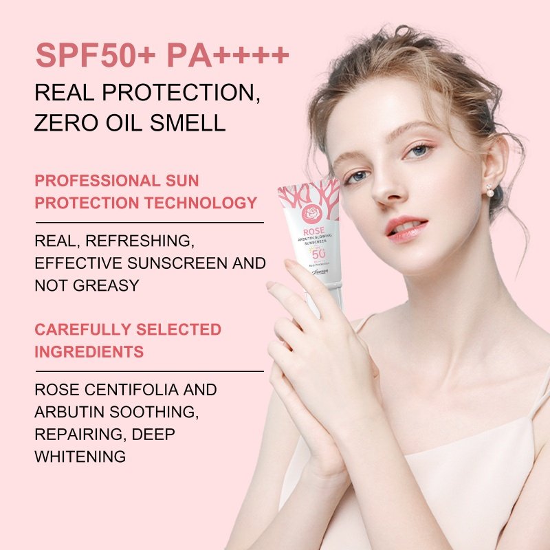 Rose Arbutin Glowing Sunscreen 30g SPF50